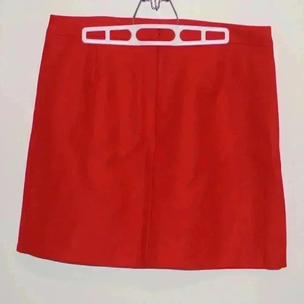 NWT J.Crew Wool Ruffle Mini Skirt - Picture 3 of 6